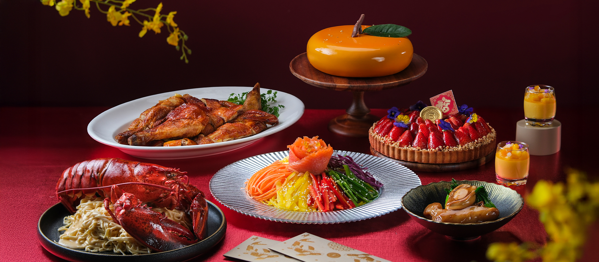 咖啡廳<br>
即日起至2026年2月8日或之前<br>
於網店預訂新春自助餐可享85折早鳥優惠！